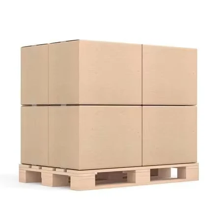 Solid-Wood-Forklift-Pallet-Warehousing-Stacking-Goods-Turnover-Logistics-Baseboard-Wooden-Pallet-Fumigation-Export-Customized