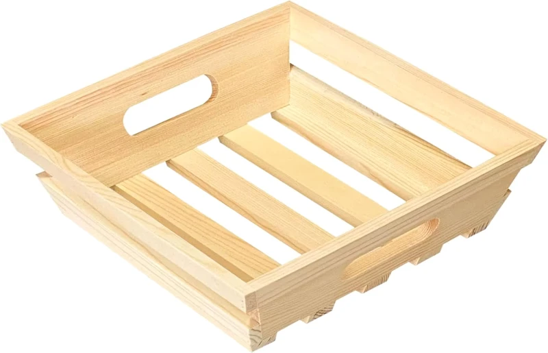 Square-Wooden-Pallet-Crates-Unfinished-Wood-Trays-Storage