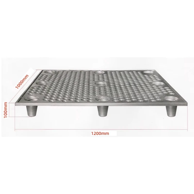 Stackable-Galvanized-Stainless-Steel-Pallet-for-Space-Saving-Storage-Transportation-Food-Medical-Industry-Welded-Design