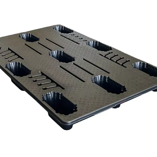 Standard-Plastic-Pallet-Size-1700-1000-155mm-Blow-Molding-Nestable-Plastic-Pallet