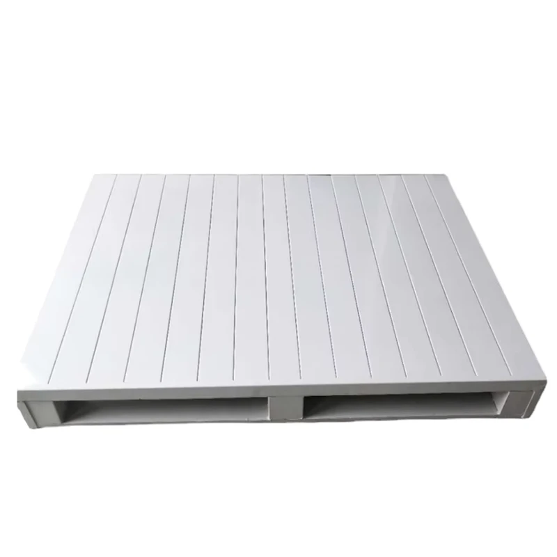 Steel-Pallet-1000x1000x125mm-Half-Deck-Two-Way-Fork-Entry-1.5-Tons-Load-Capacity-Durable-Metal-Pallet-Suitable-for-Warehouse