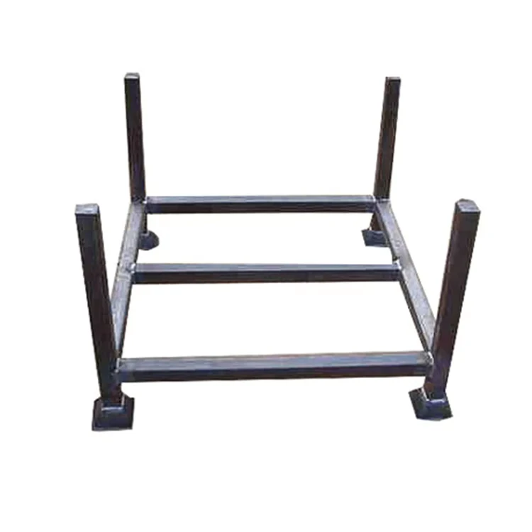 Steel-Pipe-Post-Pallet-with-Galvanized-Coating-Industrial-Grade-Stackable-Metal-Pallets-Steel-Pallet-1