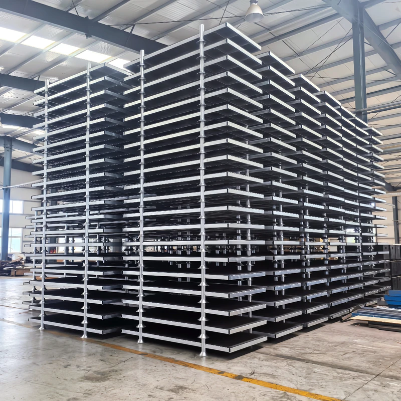 Steel-Pipe-Post-Pallet-with-Galvanized-Coating-Industrial-Grade-Stackable-Metal-Pallets-Steel-Pallet