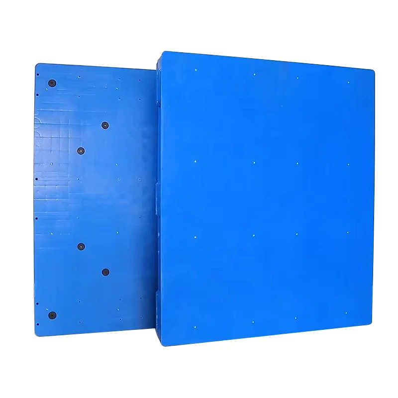 Supplier-Direct-Selling-Custom-Single-Face-Flat-Euro-Plastic-Pallets-Four-Way-Hygienic-Plastic-Pallet-for-Food