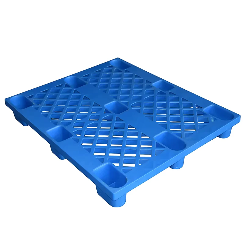 Warehouse-Euro-Recycling-New-Single-Faced-4-Way-Anti-Slip-Lightweight-Eco-Friendly-ISO-Certified-Plastic-Flooring-Pallet