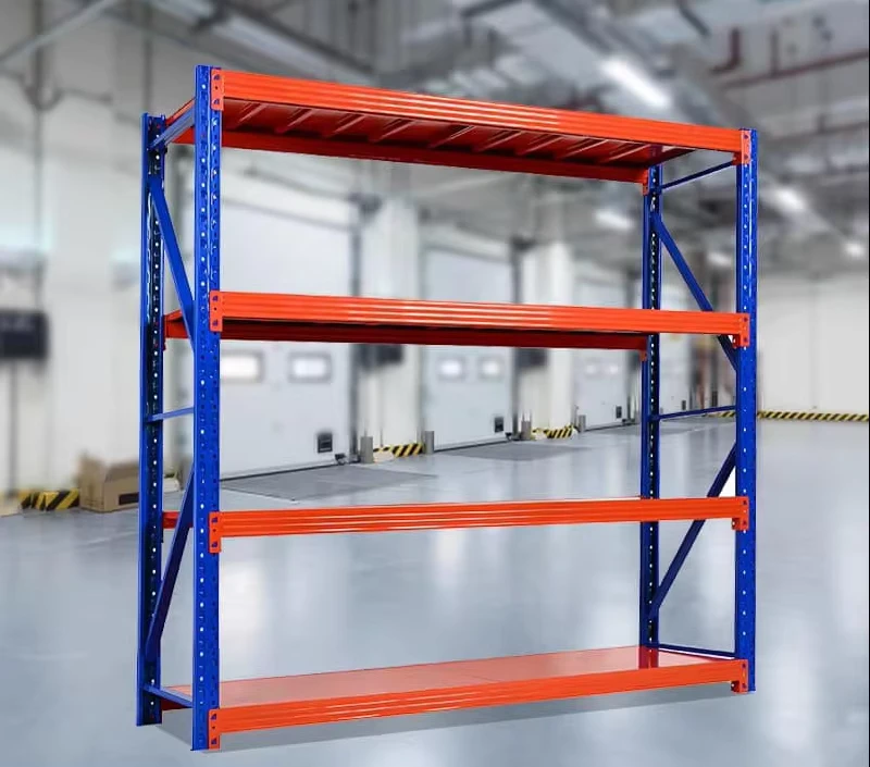 Warehouse-Rack-4-Layers-Adjustable-100-500KG-Standard-Storage-Shelf-Warehouse-Storage-Widespan-Rack