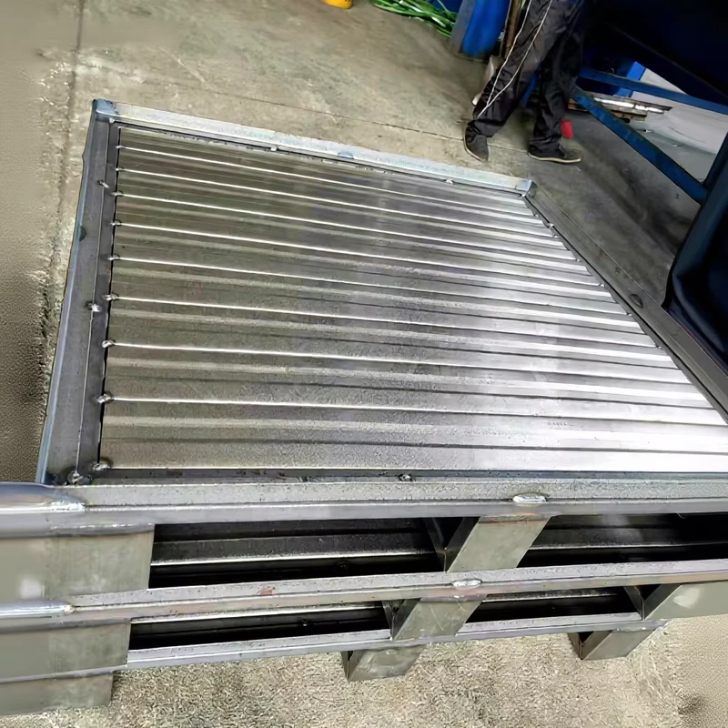 Warehouse-Storage-Industrial-Heavy-Duty-Steel-Metal-Pallet-Durable-Welded-Steel-Pallet-Manufacturers-Industrial-Pallet