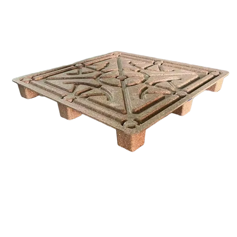Warehouse-Storage-Molded-Wooden-Pallet-High-Stability-Cargo-Pallet