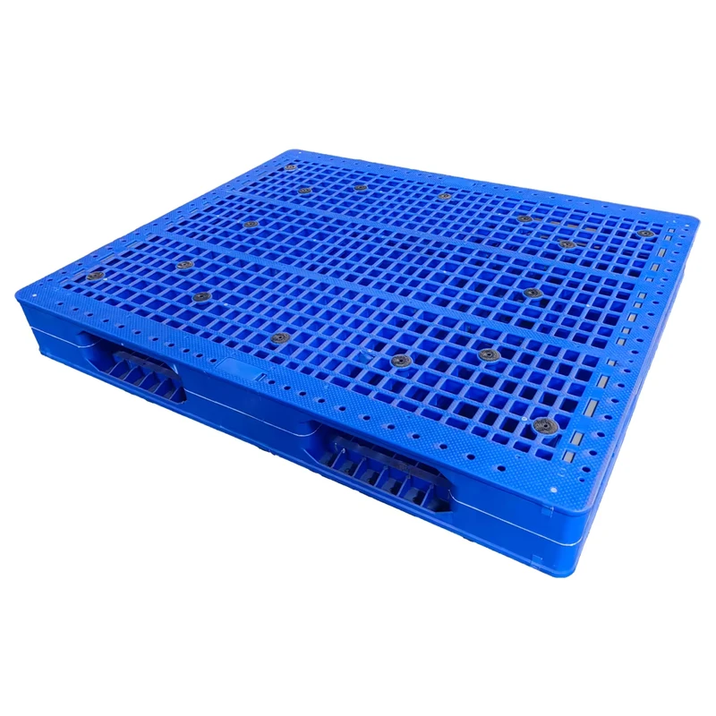 ZJ1210-150W-Heavy-Duty-Reversible-Double-Faced-Plastic-Pallet-HDPE-4-Way-RFID-Eco-Friendly-Stackable-2.0T-Dynamic-Load