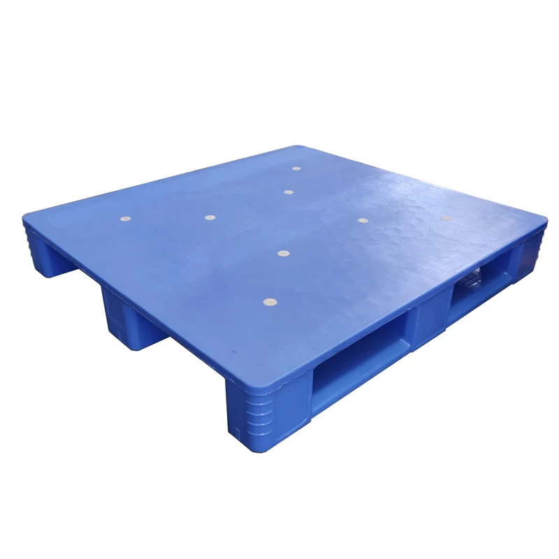 ZJ1211-175-100-Virgin-HDPE-Reinforced-Solid-Plain-Single-Faced-Euro-Pallet-4-Way-Entry-Static-Load-5-T-ISO-Certified