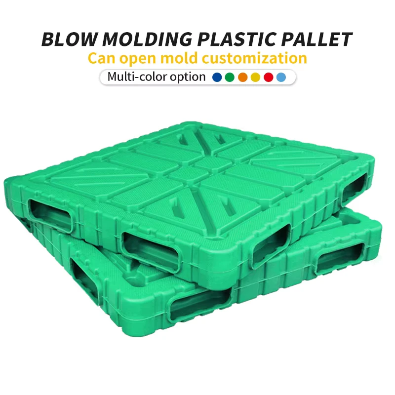ZNPP006-Single-Faced-Stackable-Plastic-Pallet-2-Way-Entry-Easy-Forklift-Access-Safer-Manual-Handling-for-Cargo-Transportation