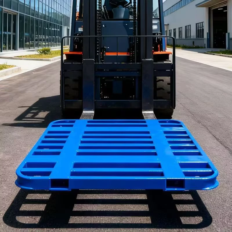transportation-logistics-with-high-loading-capacity-metal-steel-pallets-for-factory-transportation