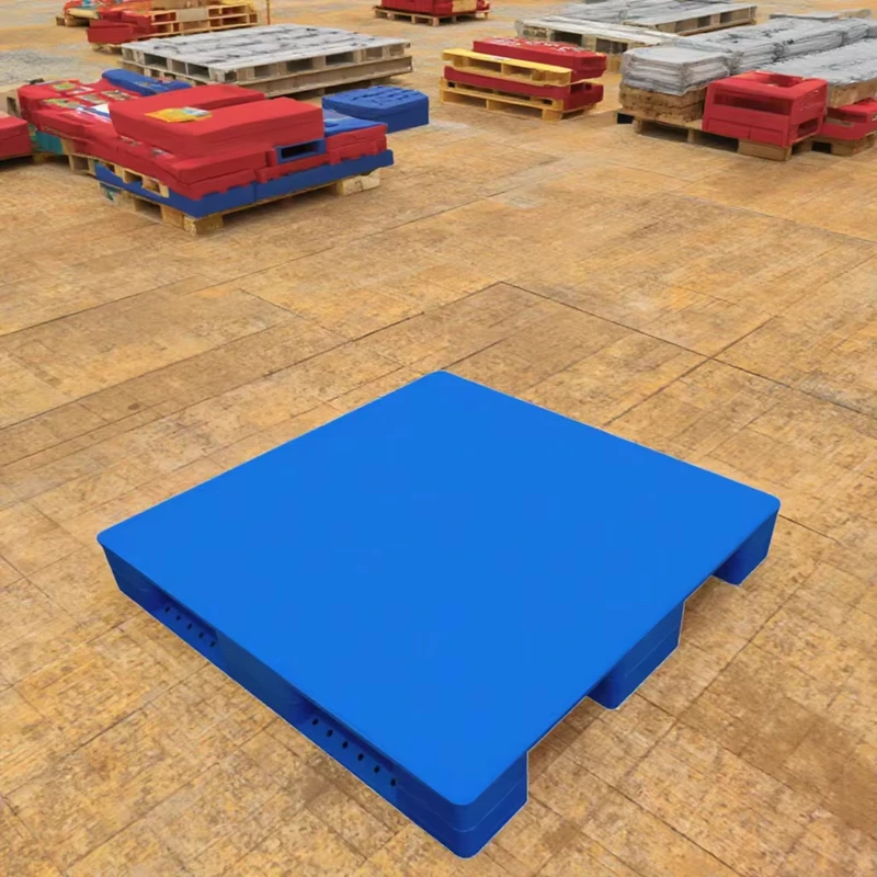 100-Virgin-HDPE-Reinforced-Euro-Pallet-2-Way-Entry-Single-Faced-Solid-Plain-Plastic-Racking-Storage