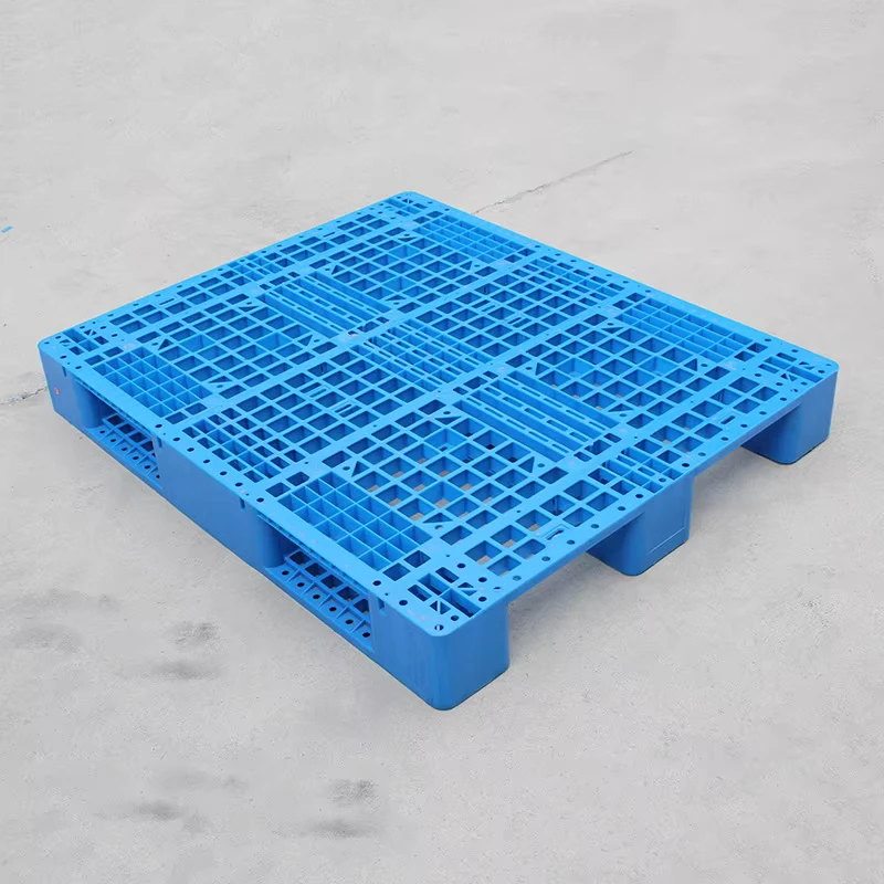 1200-1000-Plastic-Single-Side-Storage-Pallet-Warehouse-Shipping-Pallet-Anti-slip-Racking-Plastic-Pallet