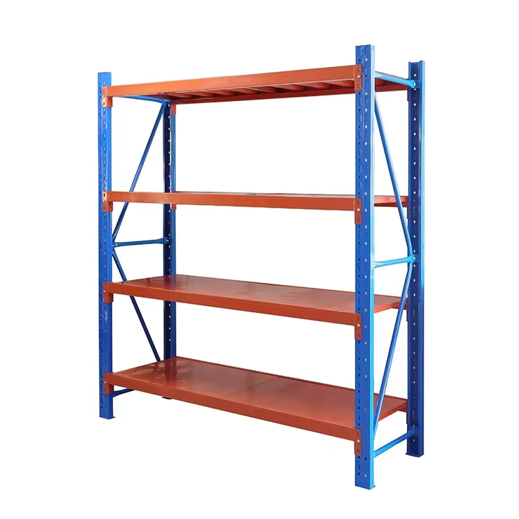 4-Tier-Industrial-Storage-Shelves-Steel-Warehouse-Rack-Heavy-Duty-Pallet-System