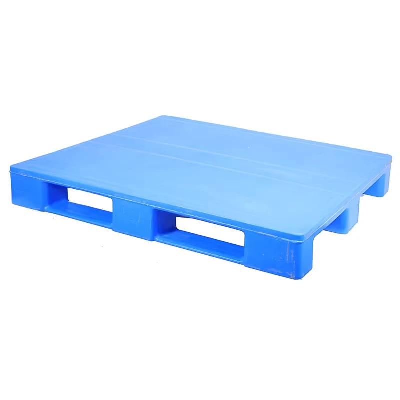 Blue-Leak-Proof-Stackable-HDPE-Anti-Moisture-Plastic-Tray-Floor-Pallet-With-Steel-Pipes
