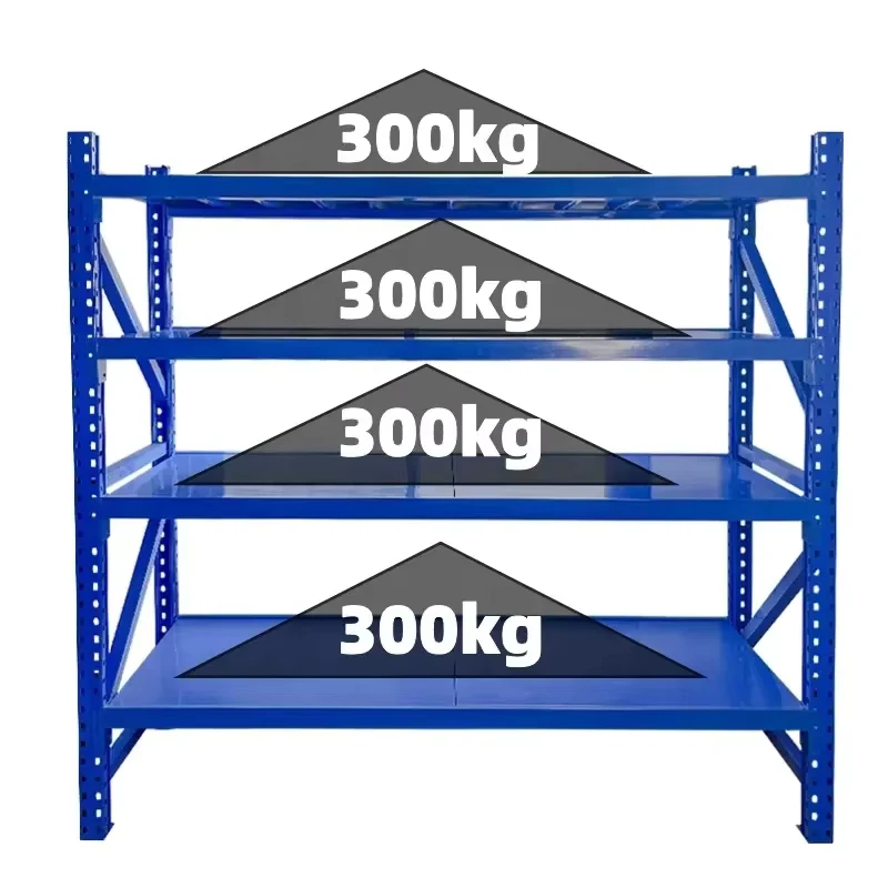 Boltless-Adjustable-Industrial-Medium-Duty-Pallet-Racking-System-Supermarket-Steel-Storage-Shelf-Anti-corrosion-Carton-Rack