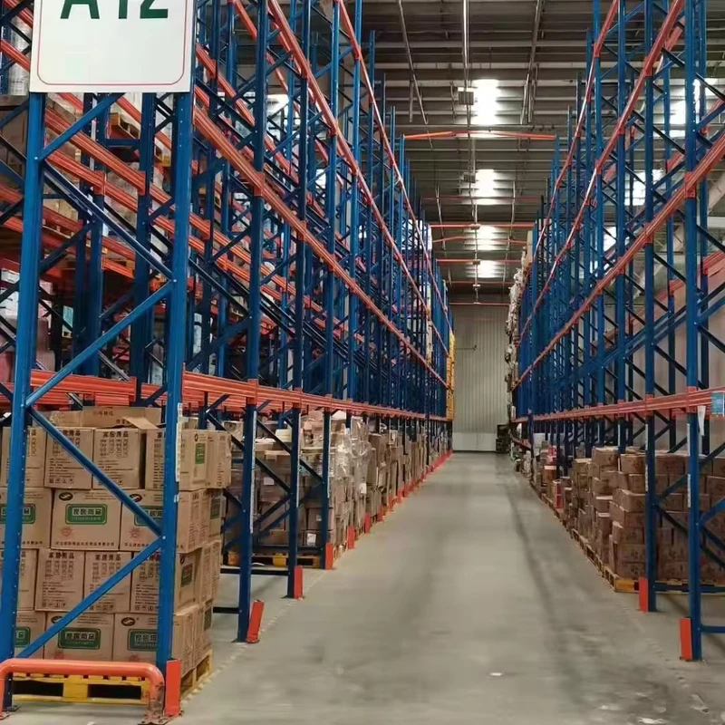 Double-Deep-5-Layer-Adjustable-Steel-Wire-Shelving-Rack-With-Corrosion-Protection-For-High-Density-Warehouse-Storage