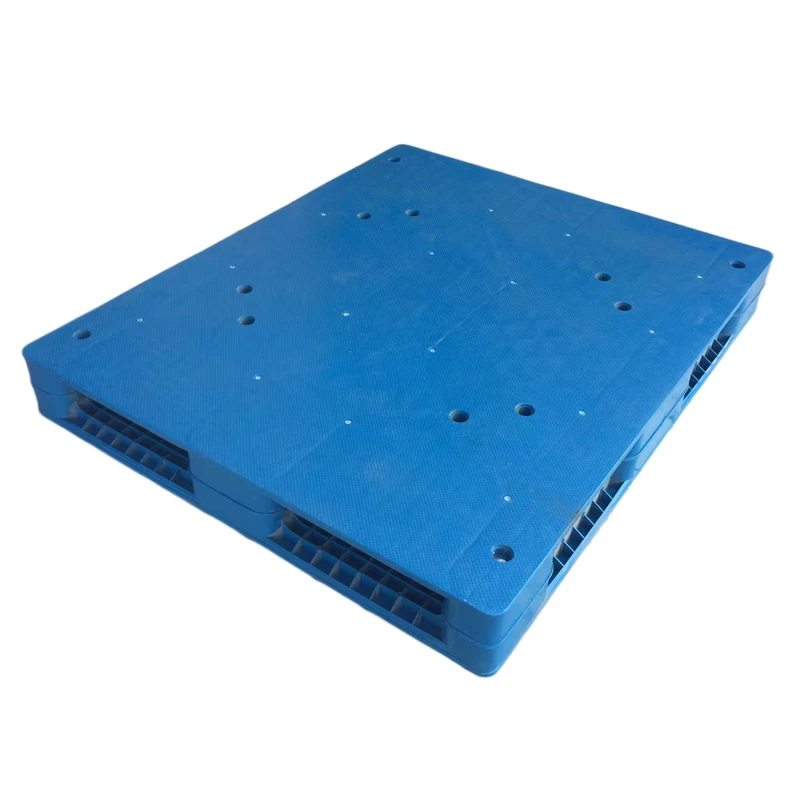 Double-Sided-1200x1000mm-Euro-Standard-Reusable-HDPE-PP-Plastic-Pallets-4-Way-Entry-Durable-for-Warehouse-Use