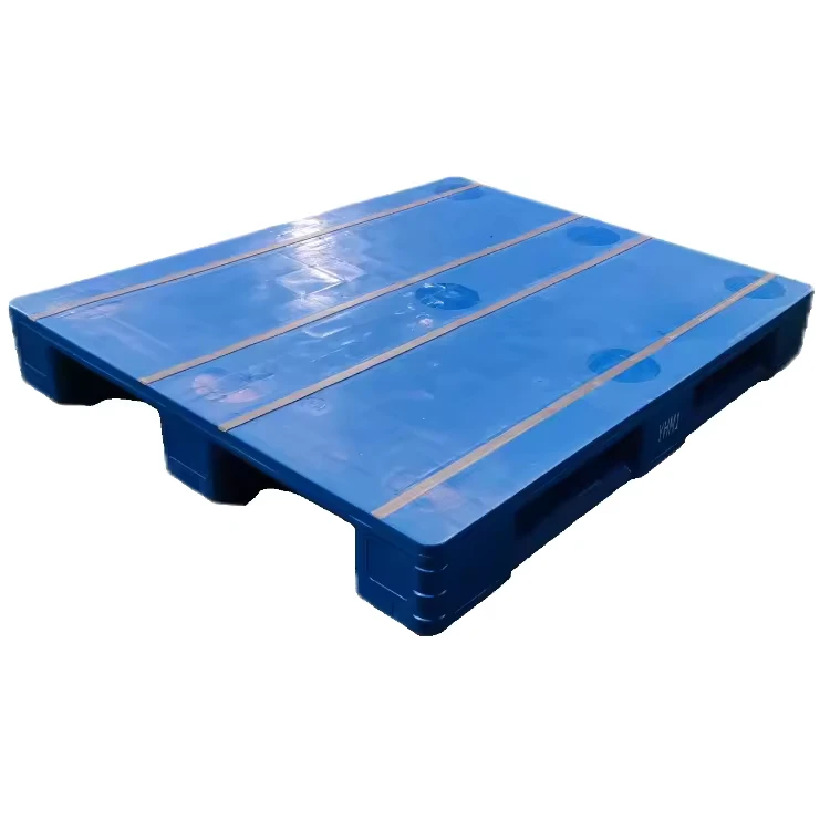 Durable-Hygienic-Plastic-Euro-Pallet-Heavy-Duty-4-Way-Entry-Rack-for-Warehouse-Stacking-and-Transport-Nestable-Single-Faced