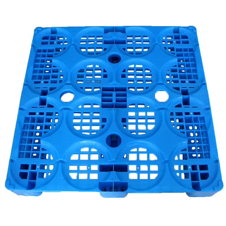 Durable-Recycled-Plastic-Euro-Pallet-Single-Faced-4-Way-Entry-for-5-Gallon-Water-Bottles-and-Bag-Stacking