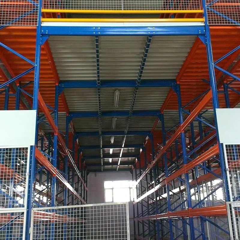 Easy-Assembly-Bolt-Structure-Mezzanine-Racking-500kg-800kg-Per-Square-Meter-Storage-Floor
