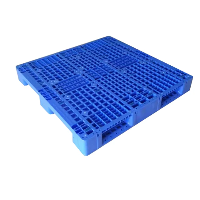 Euro-Standard-Plastic-Pallet-Steel-Reinforced-Pallet-for-Racking-in-the-Warehouse