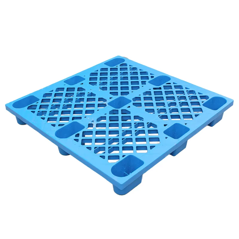 Factory-Direct-1111-Nine-Foot-HDPE-Single-Sided-Grid-Euro-Pallets-4-Way-Forklift-Turnover-Logistics-Cardboard-Single-Faced-for