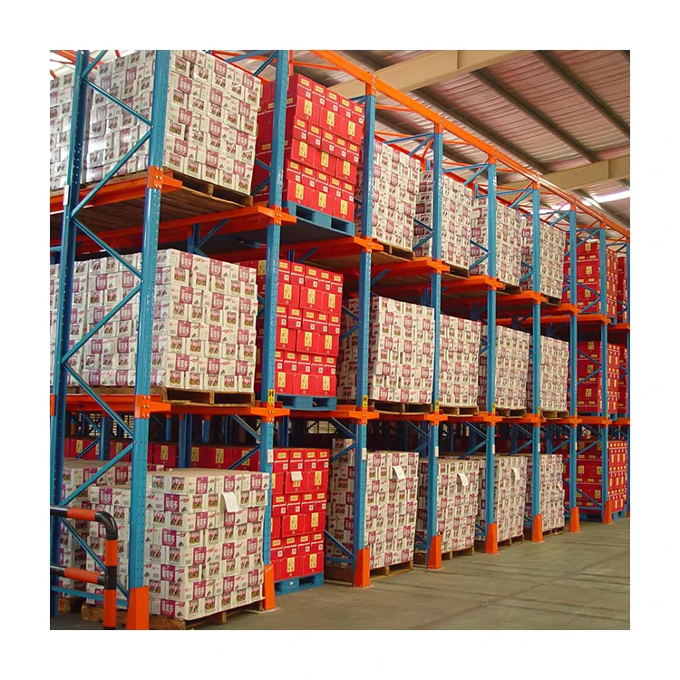Factory-Price-Drive-in-Rack-Multi-tier-Through-Racking-System-Customized-Industrial-Warehouse-Rack-Heavy-Duty-Pallet-Rack-System