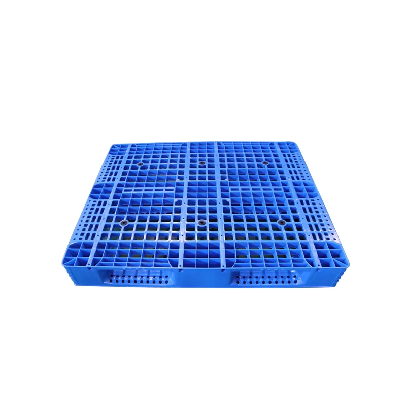 Heavy-Duty-1200-1000-Grid-Pattern-Euro-Pallet-Plastic-High-Load-Capacity-4-Way-Durable-Stackable-Plastic-Pallet