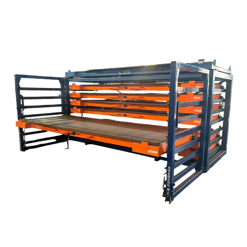 Heavy-Duty-Automatic-Electric-Control-Drawer-Type-Steel-Sheet-Rack-Pallet-Roll-Automated-Retrieval-Multi-Layer-Rack-1