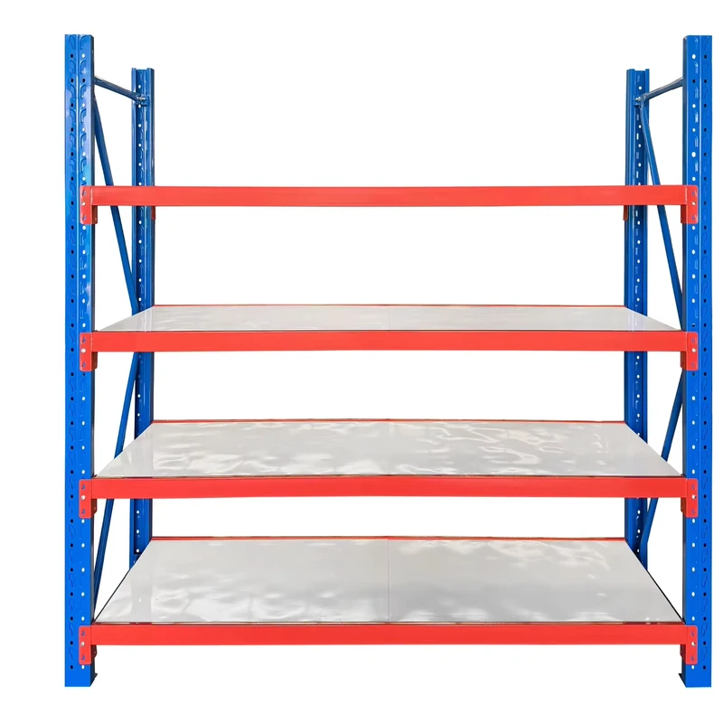 Heavy-Duty-Industrial-Shelves-Cargo-Steel-Warehouse-Iron-Metal-Pallet-Racking-Bolt-Structure-Carton-Storage-Rack