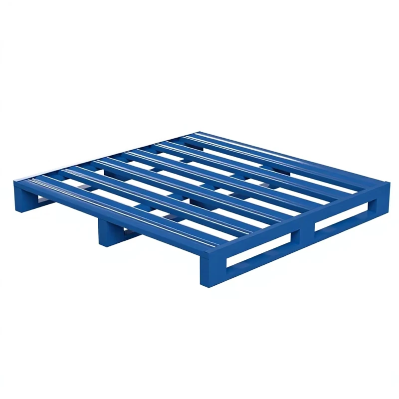 Heavy-Duty-Logistic-Warehouse-Metal-Pallet-with-4-Way-Forklift-Entry-Heavy-Load-Iron-Welded-for-Industrial-Goods-Shipping