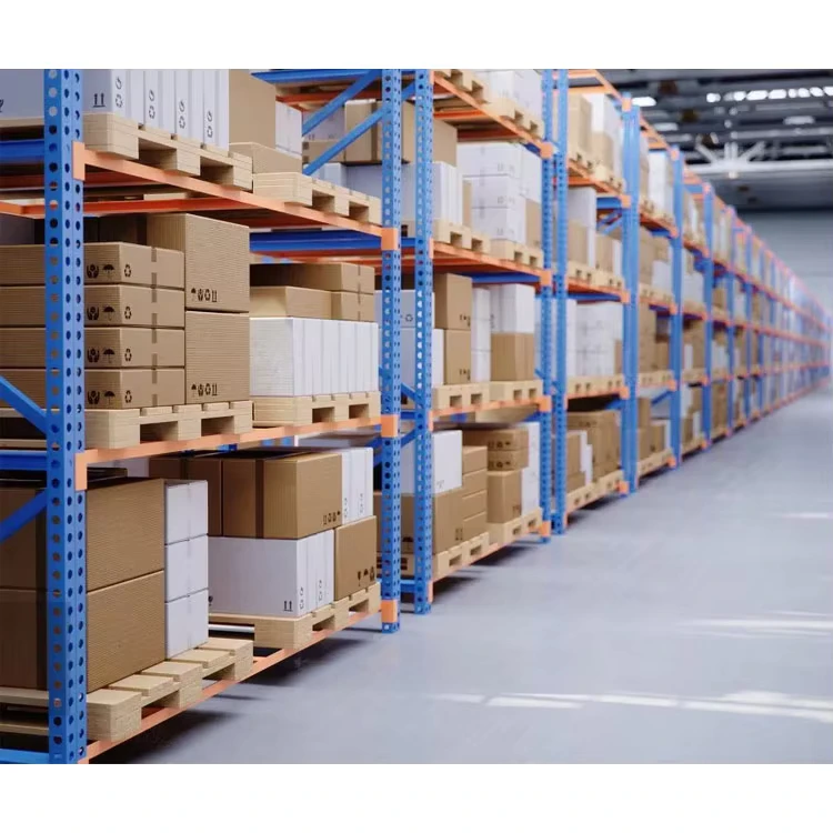 Heavy-Duty-Pallet-Racking-System-Q235-Steel-Warehouse-Storage-Rack-Adjustable-Industrial-Shelving