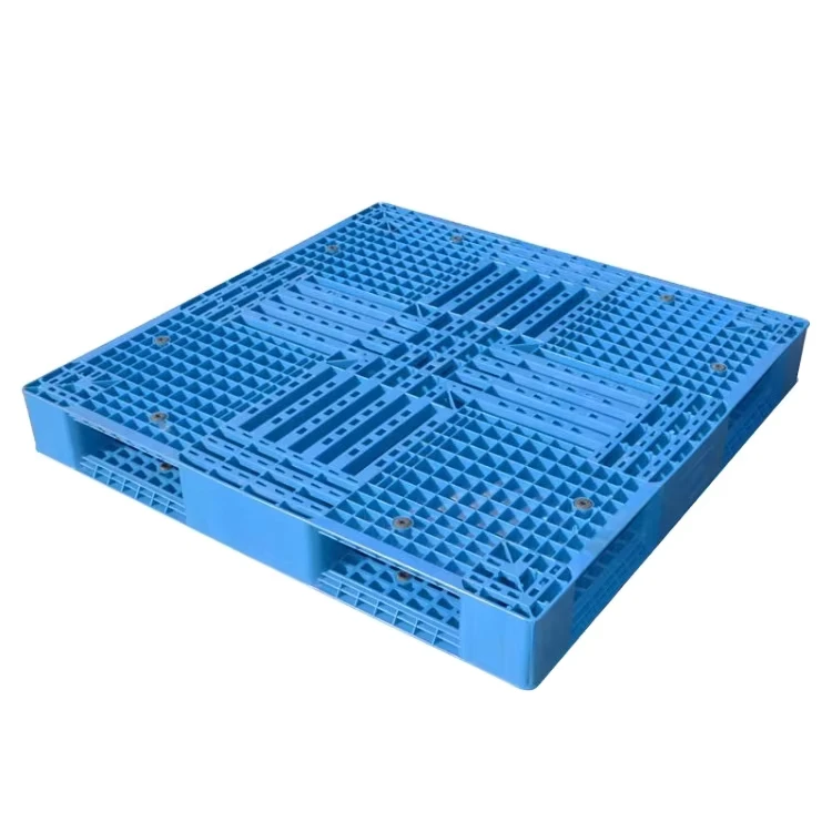 Heavy-Duty-Plastic-Pallet-Reversible-Sides-Euro-Standard-Pallet-Size-1200X1200