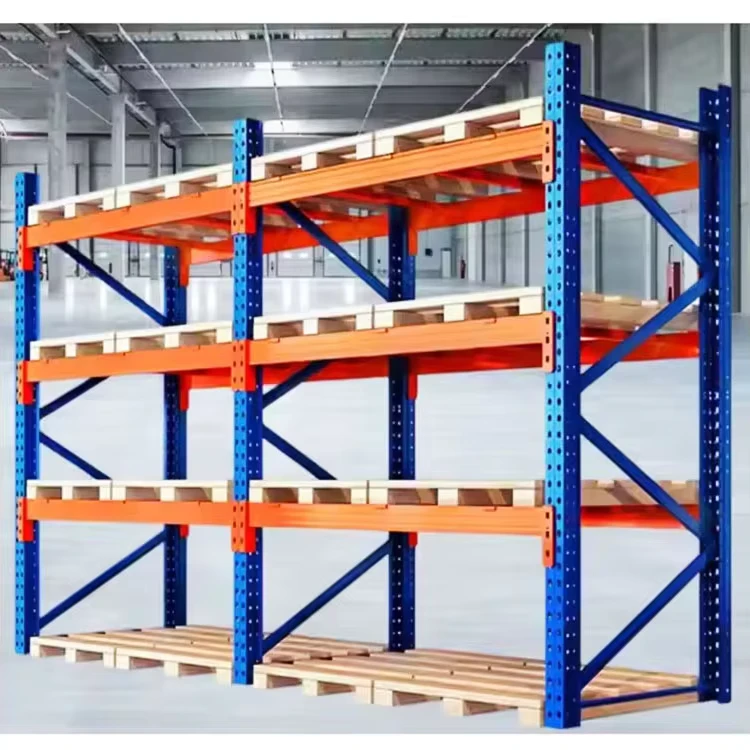 Heavy-Duty-Selective-Pallet-Racking-System-Industrial-Warehouse-Storage-Metal-Racks-2000kg-Capacity-Stacking-Shelving