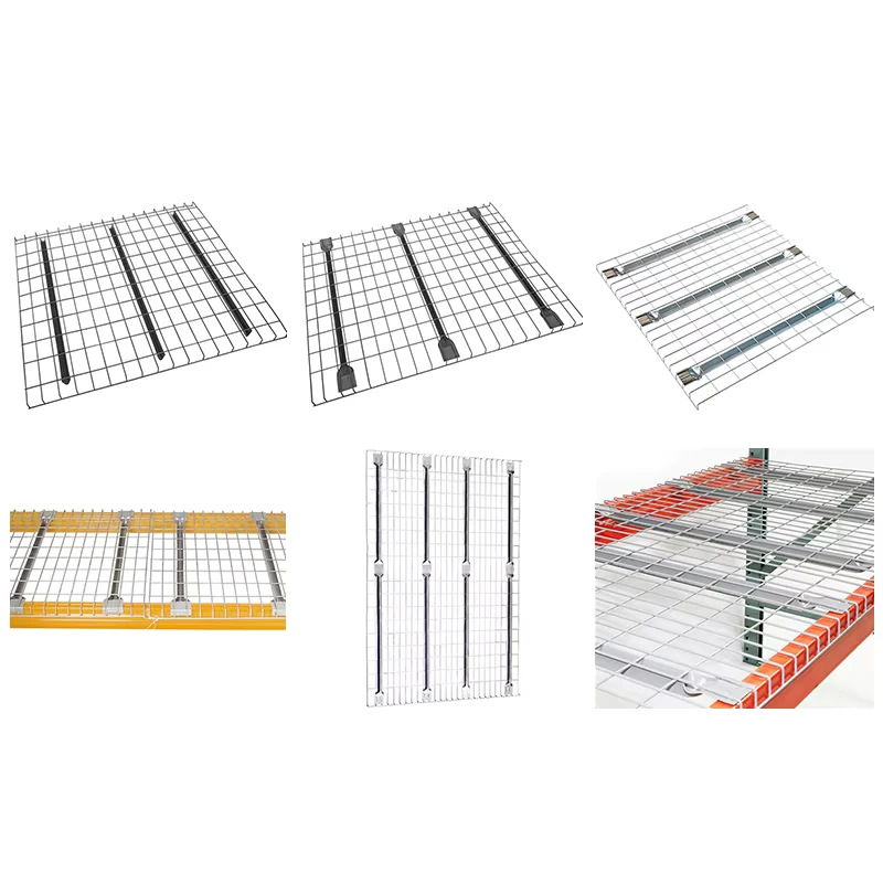 Heavy-Duty-Steel-Pallet-Rack-with-Wire-Mesh-Decking-200-1000kg-Capacity-3-Layer-Galvanized-Cargo-Storage
