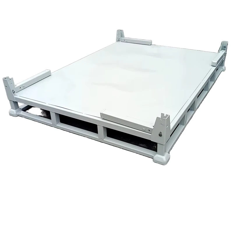 Heavy-Duty-Warehouse-Use-Metal-Pallet-Long-Life-Industrial-Transport-Steel-Logistic