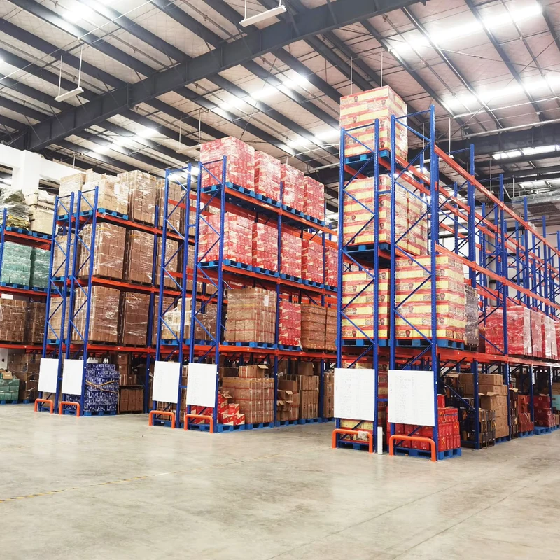 High-Quality-Warehouse-Second-Hand-Pallet-Racking-Black-Rack-Drum-Racking-System-Heavy-Duty-Shelving