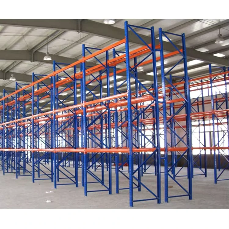 Industrial-Q235-Steel-Pallet-Racking-System-High-Capacity-Warehouse-Shelf-Multi-level-Heavy-Duty-Storage-Solution