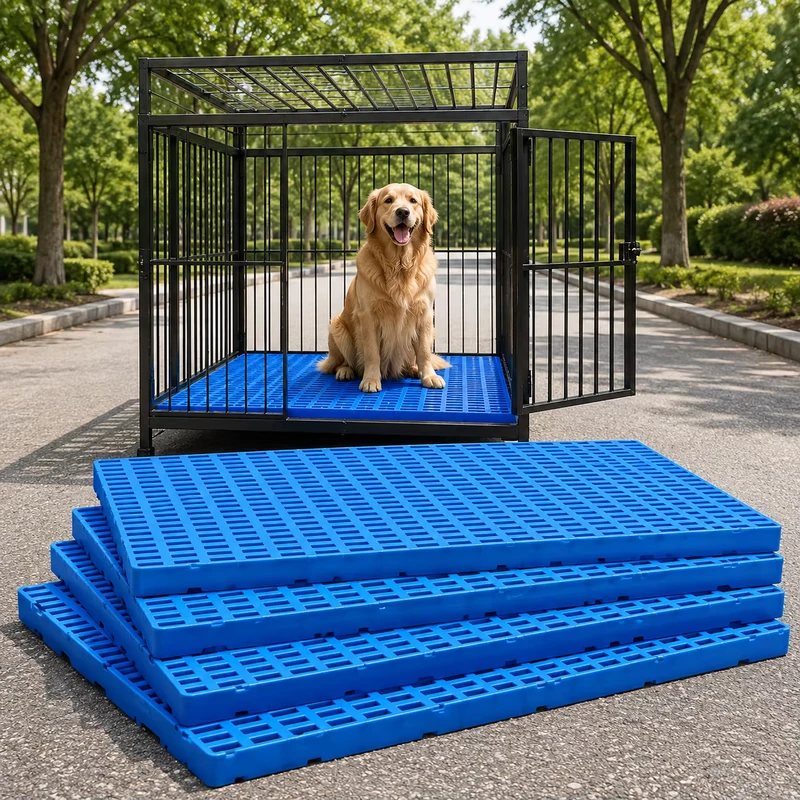 Lightweight-Plastic-Pallets-Waterproof-Moisture-Proof-Floor-Pallet-Storage-Pad-for-Pet-Garage-Basement-Industria