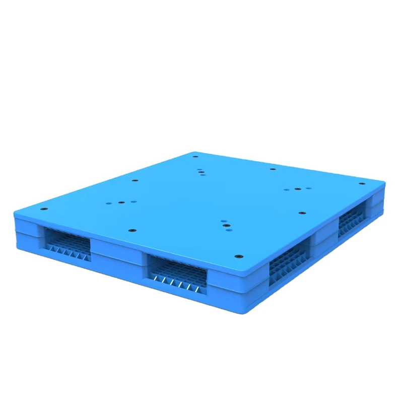 Manufacturer-Flat-Top-Floor-Stacking-Pallet-Warehouse-Racking-Stackable-Pallet-Euro-Standard-Plastic-Pallet