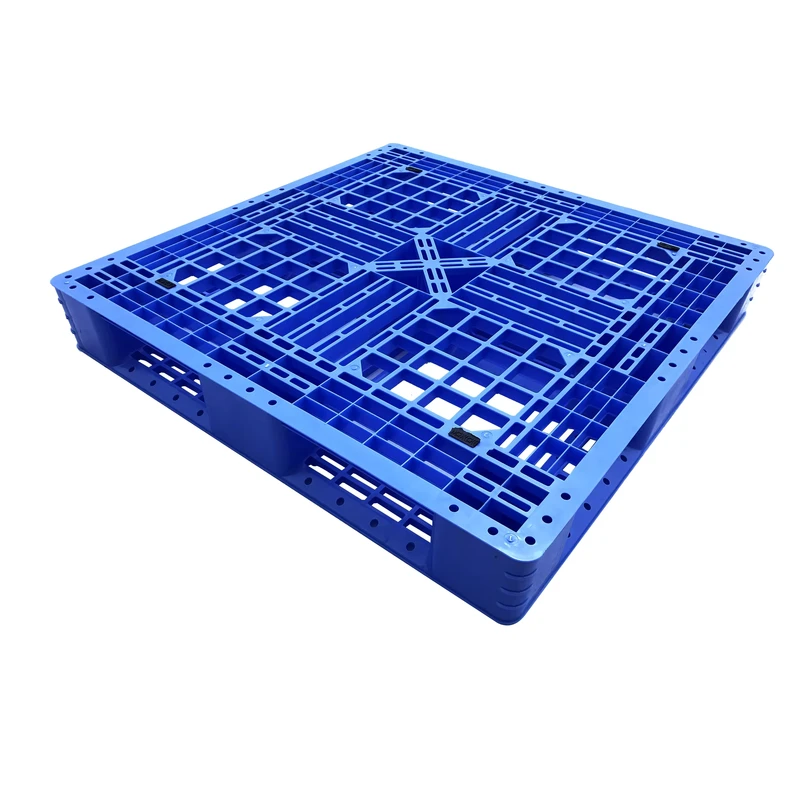 Matrix-Grid-Customized-Euro-Pallet-ZJ1010-150-4-Way-Entry-Single-Faced-ISO-Certified-Food-Industry-Cold-Storage-Warehouse-Six