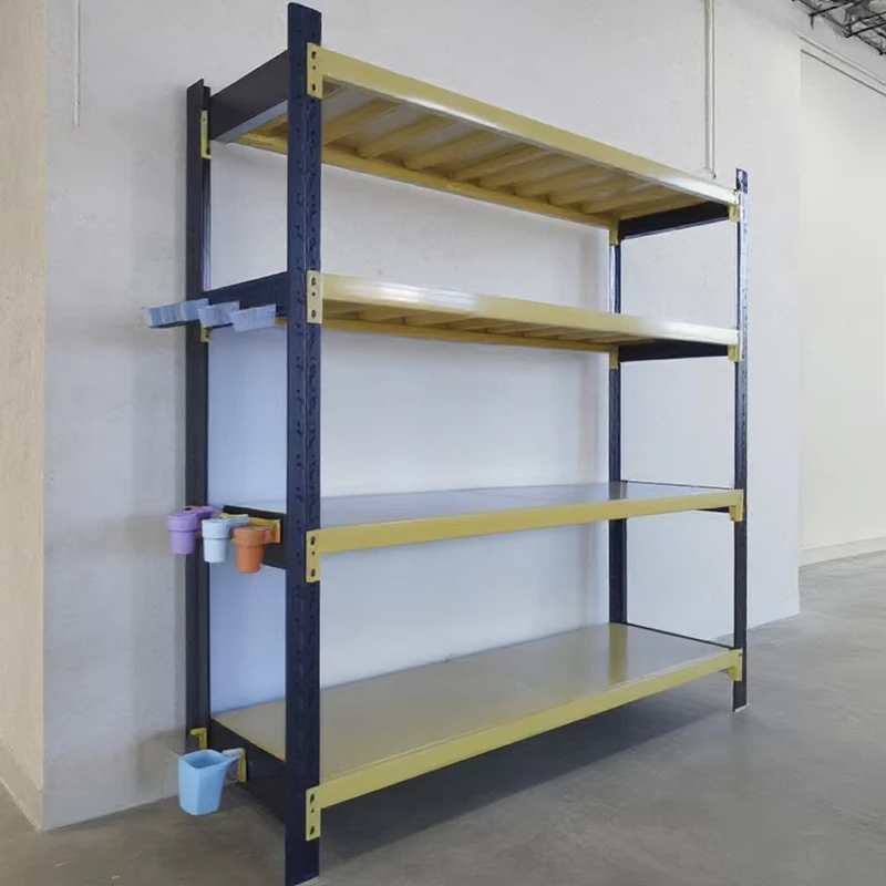 Medium-Duty-Corrosion-Protected-Powder-Coated-Layered-Shelving-Steel-Laminate-Rack-for-Warehouse-Workshop-Parts-Small-Goods