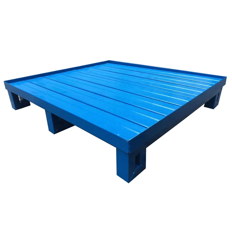 Metal-Pallet-Steel-Pallets-Heavy-Duty-Forklift-Stackable-4-Ton-Storage-Metal-Equipment