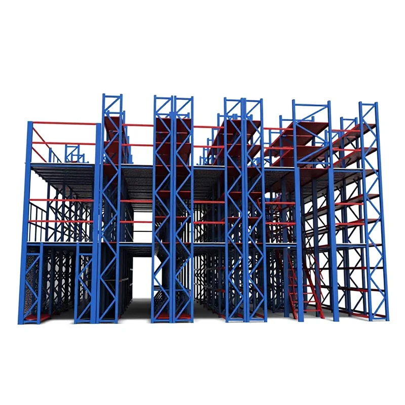 Mezanine-Platform-Racking-Warehouse-Industrial-Steel-Mezzanine-Floor-Ladder-Multi-Floor-Attic-Racking-Assembled-Mezzanine