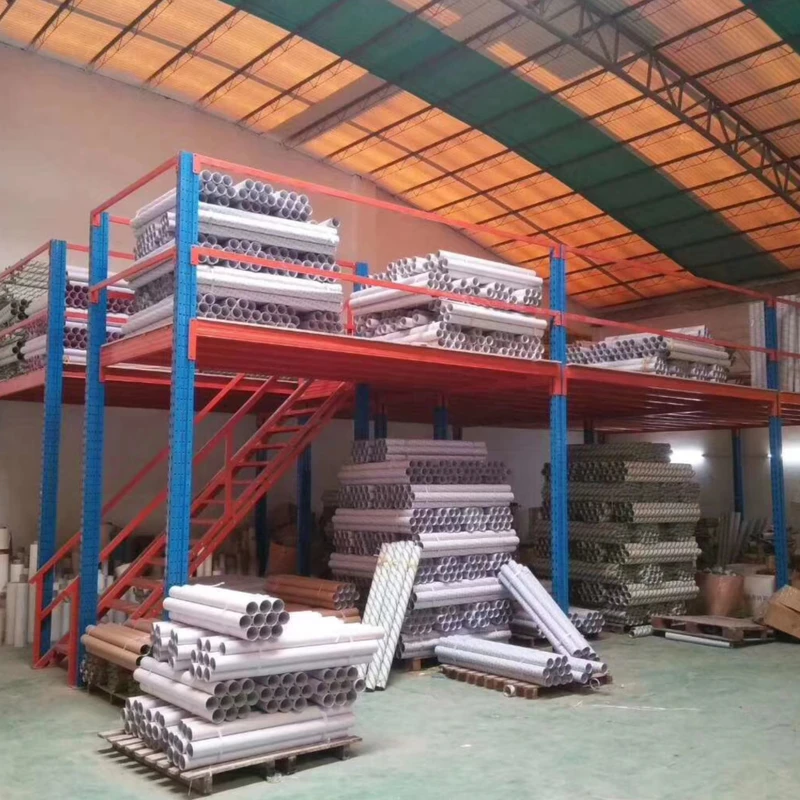 Mezzanine-Floor-Racking-Heavy-Duty-Powder-Coated-Warehouse-Storage-Racks-Shelf-Units-Pallet-Rack-System-Platform-Rack