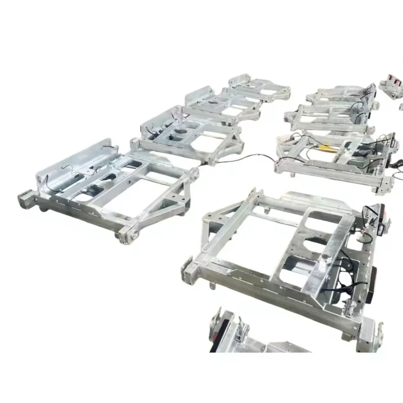 OEM-Custom-Steel-Aluminum-Trailer-Frame-Chassis-Fabrication-Water-Jetter-Plant-Trailer-Semi-trailer-mobile-home-trailer-frame