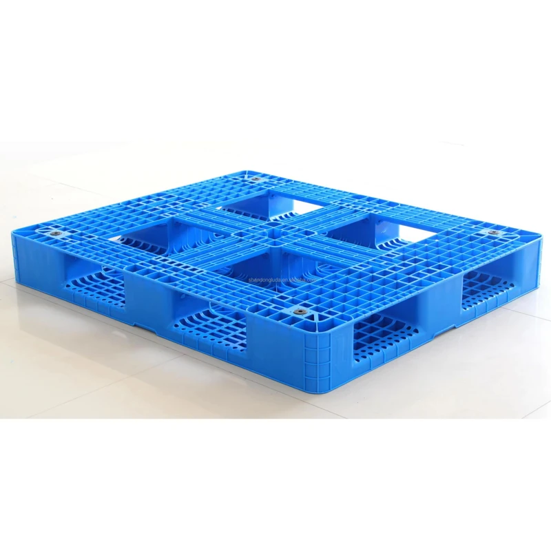 One-sided-Light-Plastic-Pallet-Stackablle-Calapsable-Pallets-Heavy-Duty-Single-Faced-Styles-Euro-Pallets