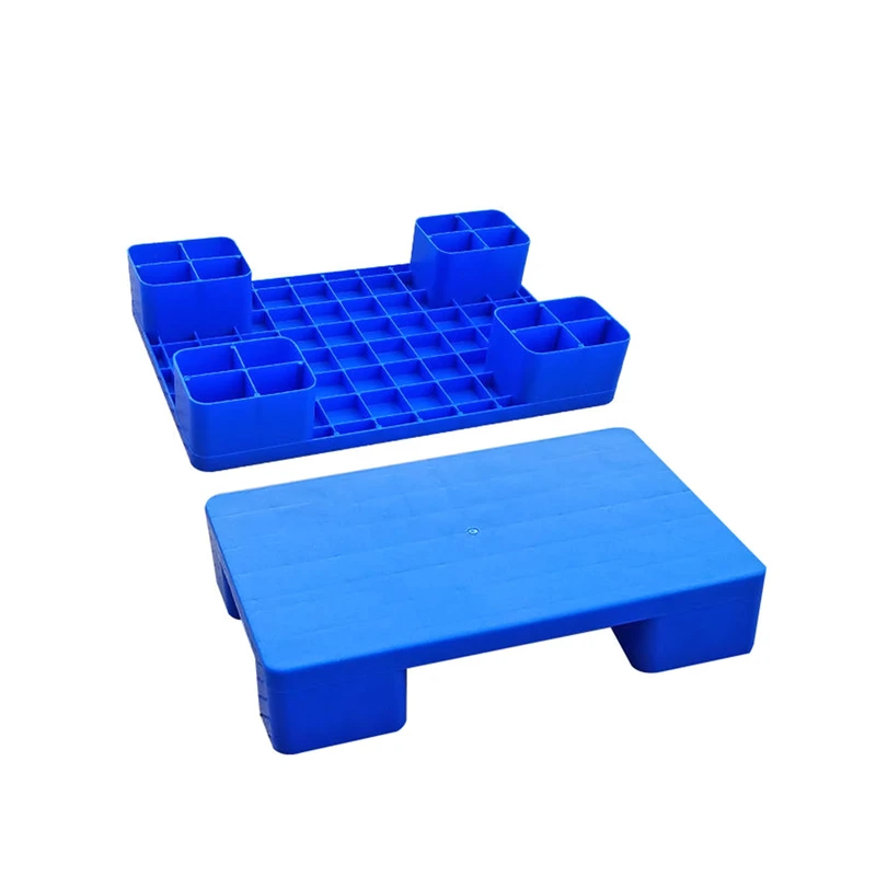 Recyclable-Mesh-Smooth-Flooring-Plastic-Moisture-Proof-Damp-Proof-Single-Faced-4-Way-Euro-Pallet-with-Strong-Bearing-Capacity